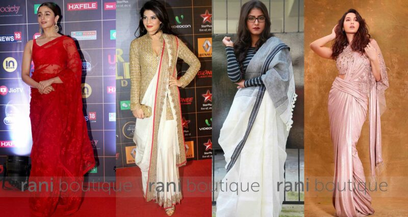 saree draping style